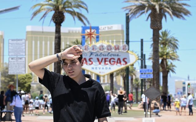 Las Vegas is among the hottest cities in US